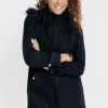 Manteau col montant -