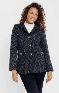 Manteau col montant -