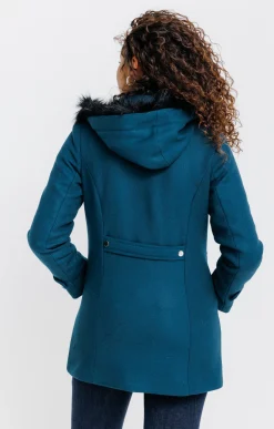 Manteau col montant -