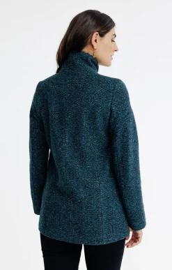 Manteau col montant -