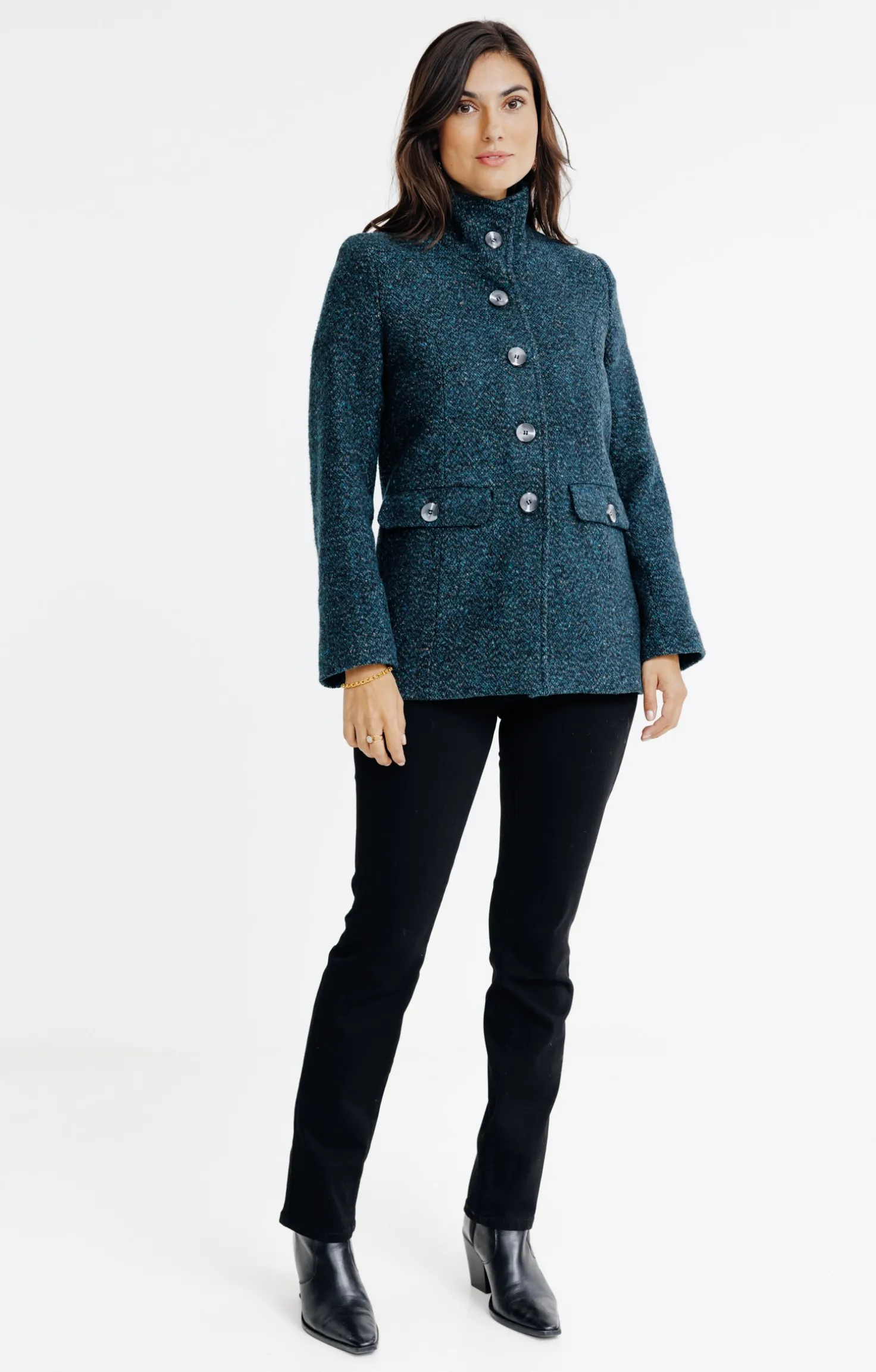 Manteau col montant -