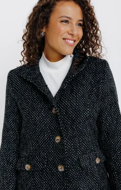 Manteau col montant -