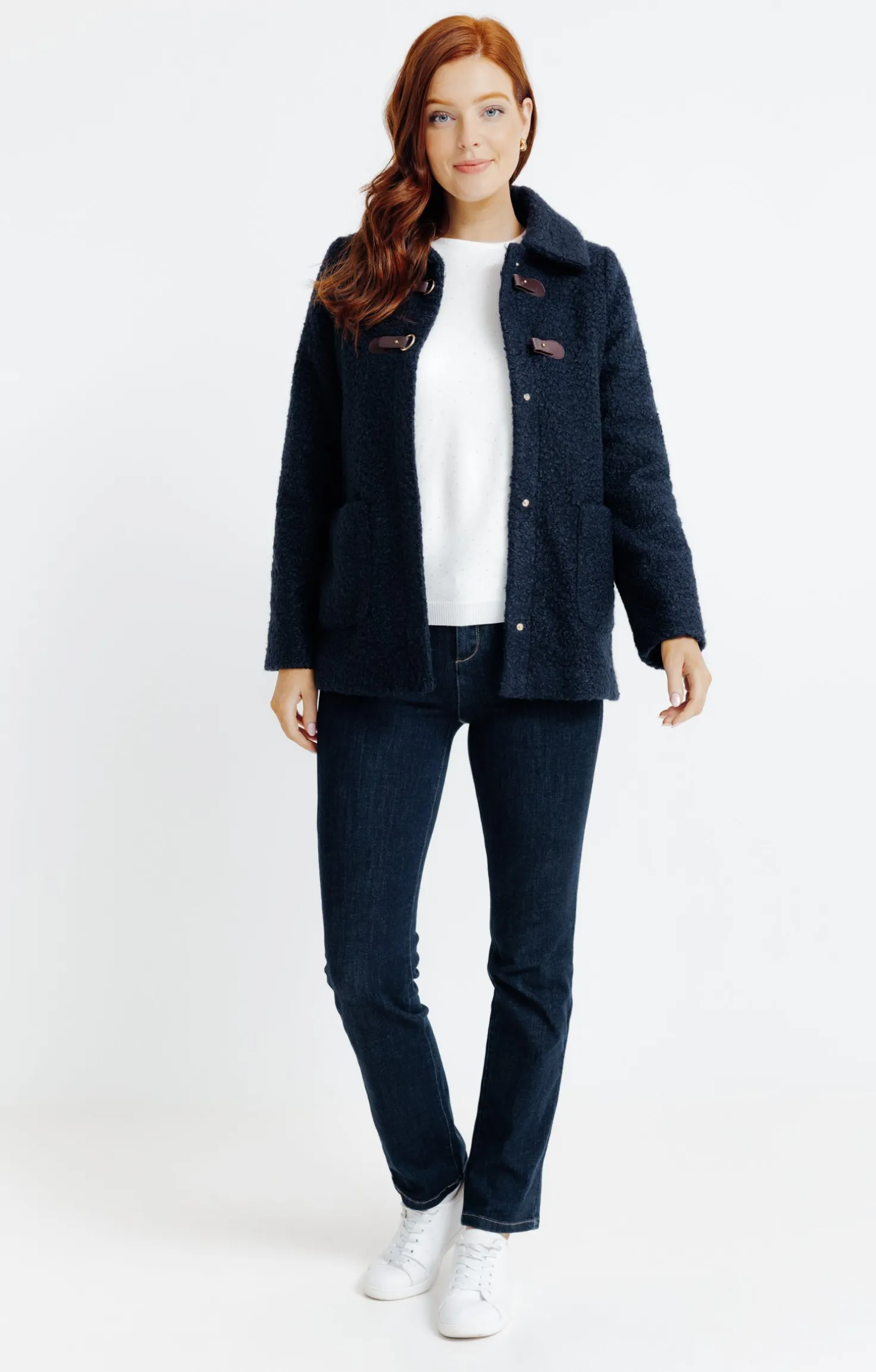 Manteau court doublé -