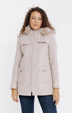 Manteau esprit duffle -