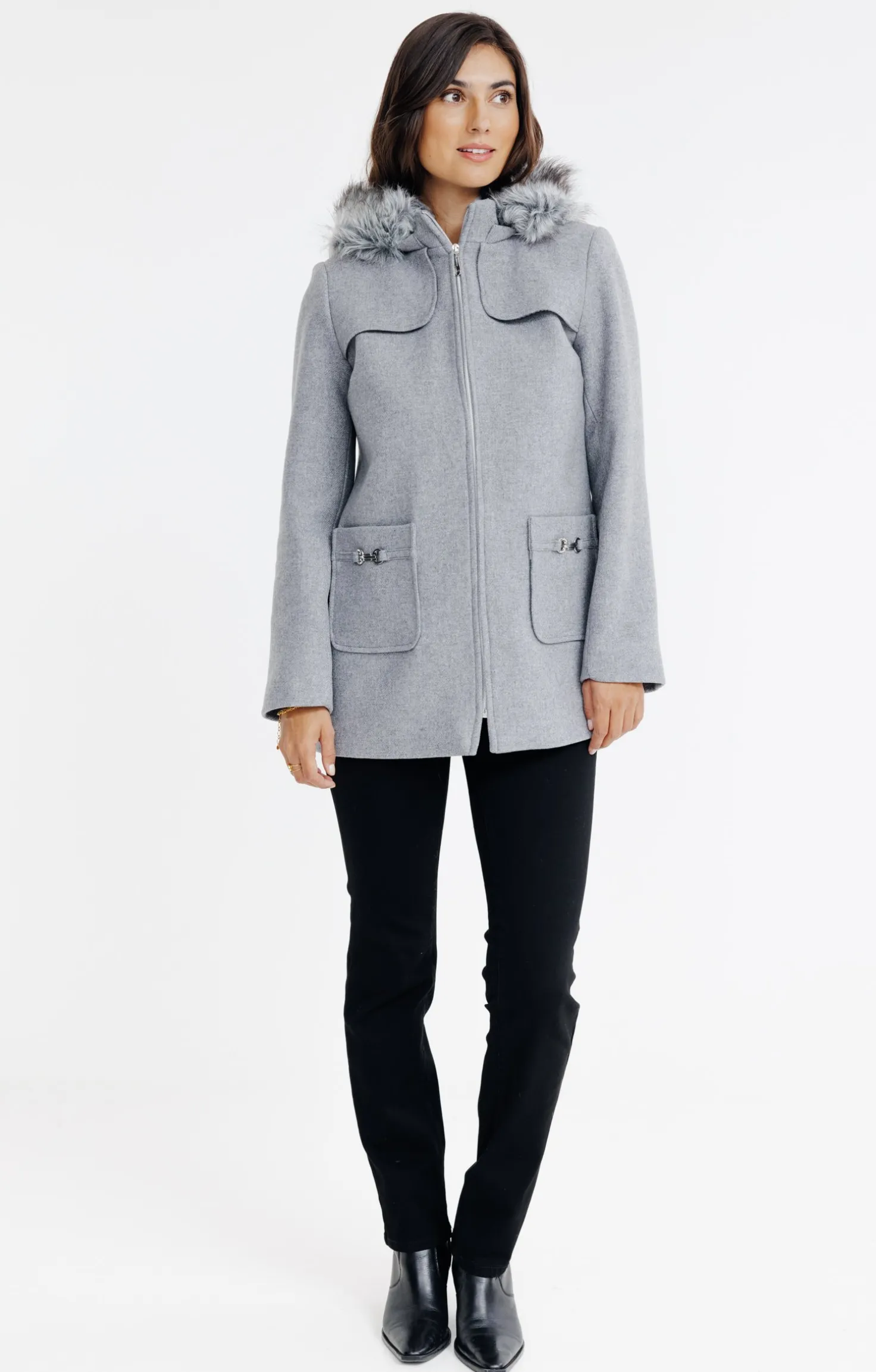 Manteau esprit duffle -
