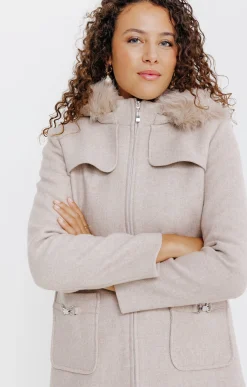 Manteau esprit duffle -