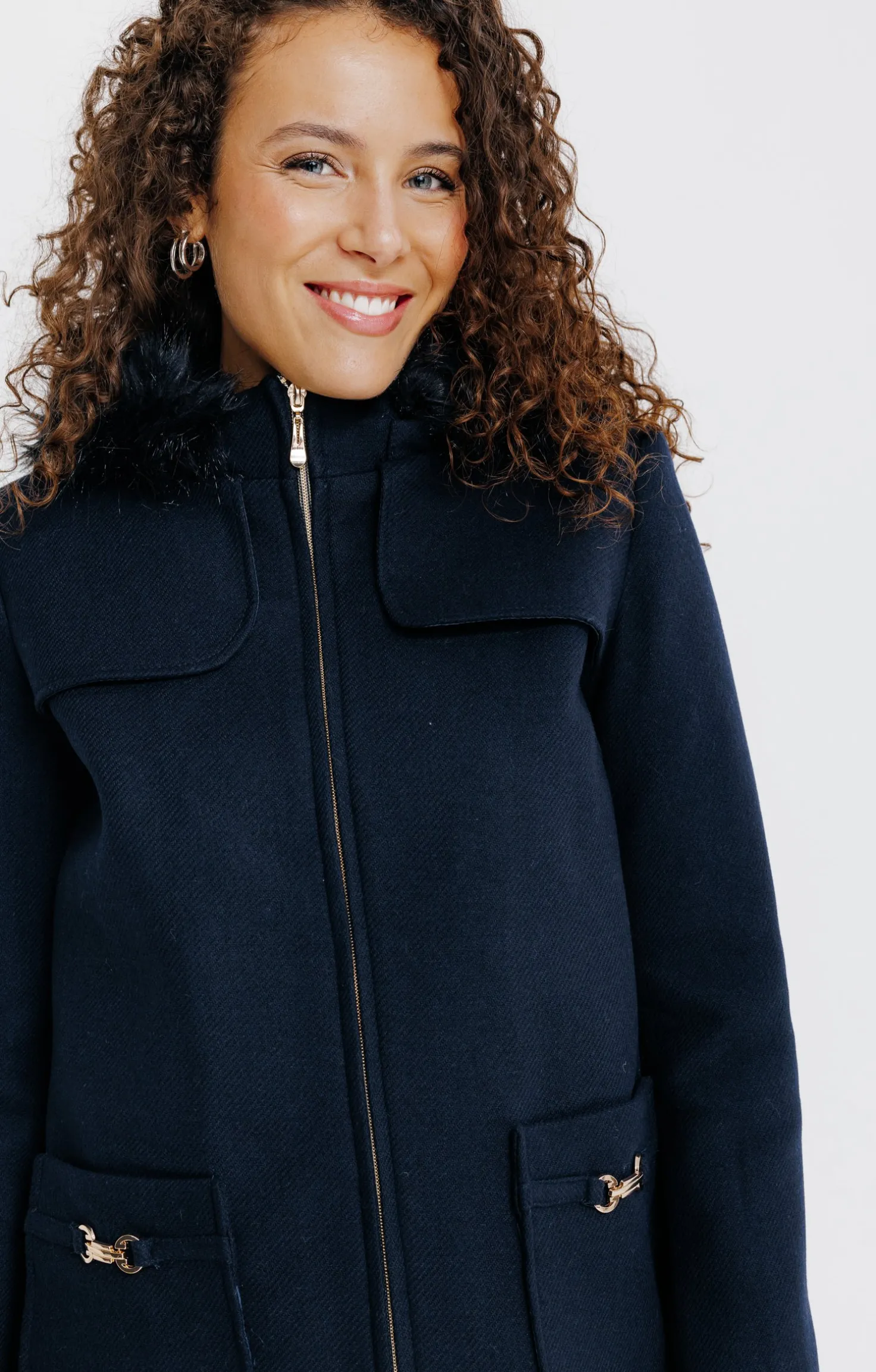 Manteau esprit duffle -