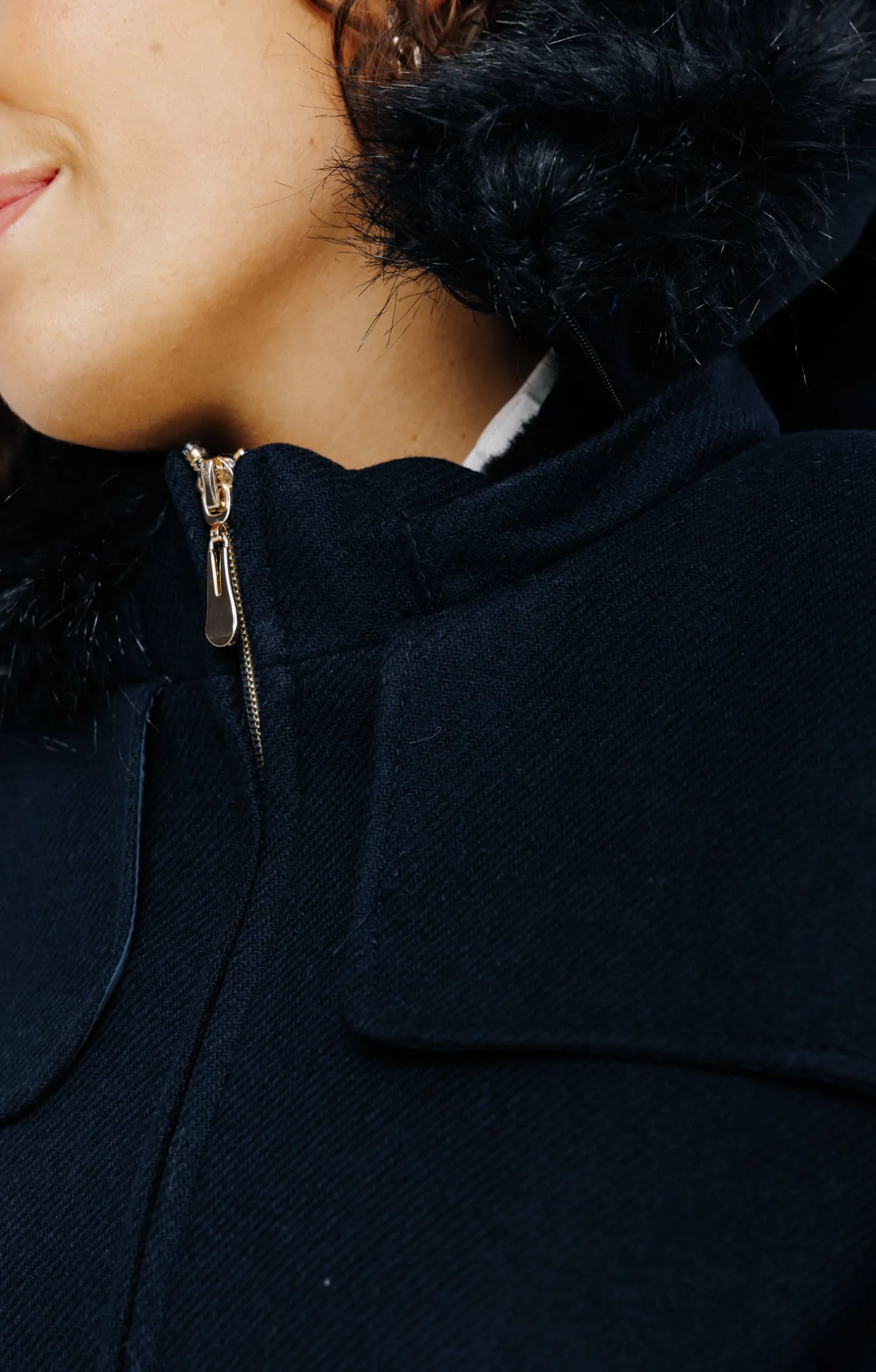 Manteau esprit duffle -