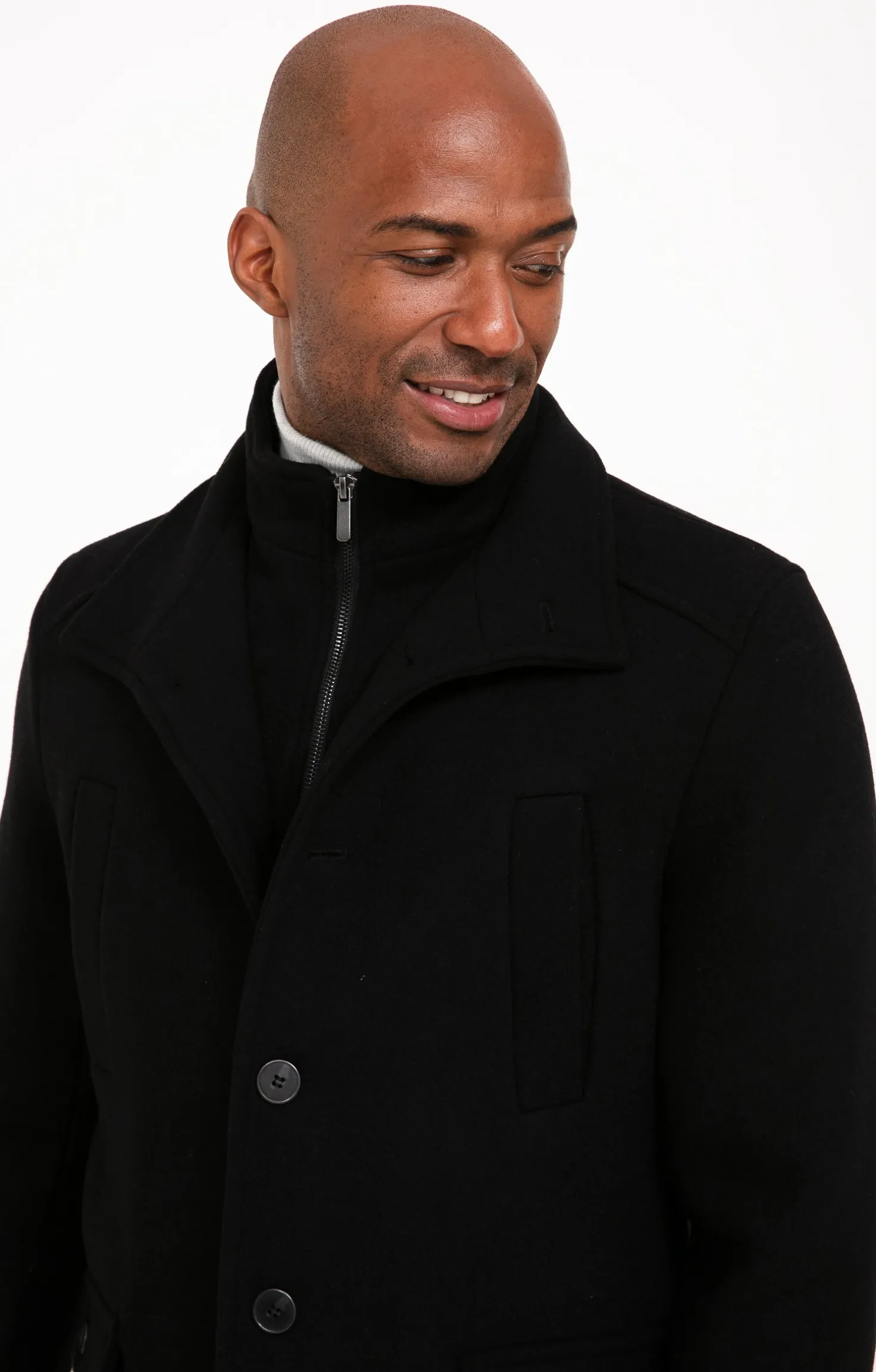 Manteau mi-long BLACK M -