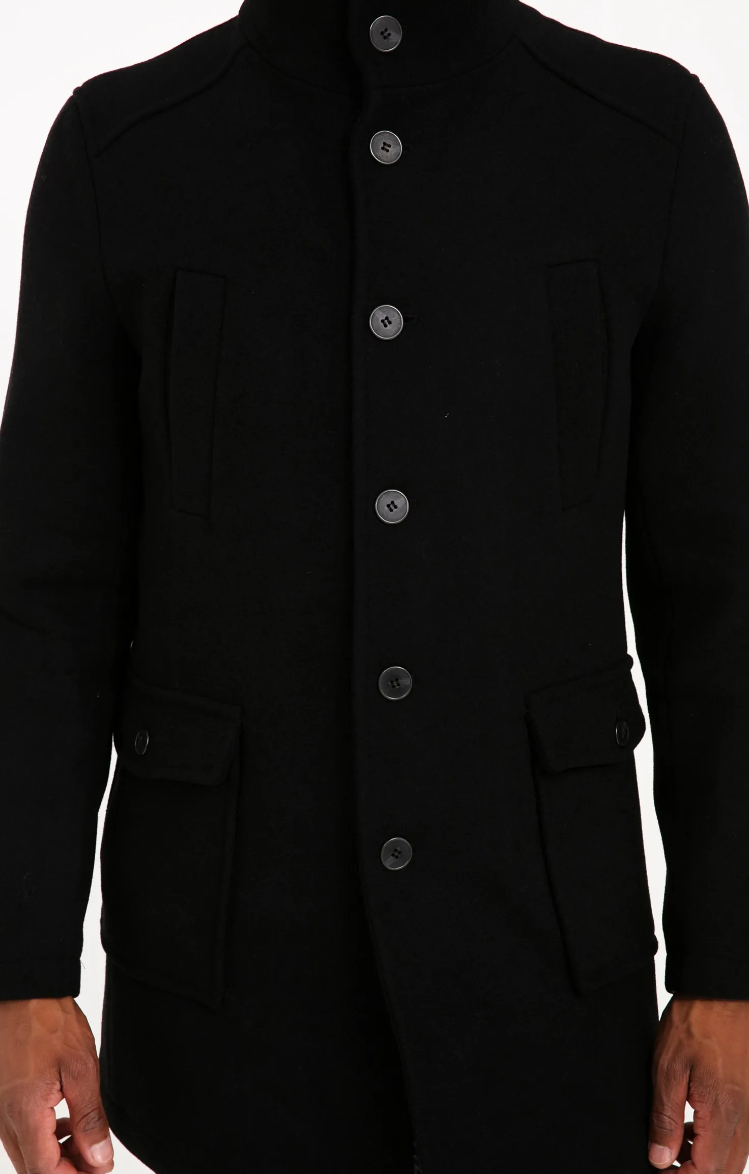 Manteau mi-long BLACK M -