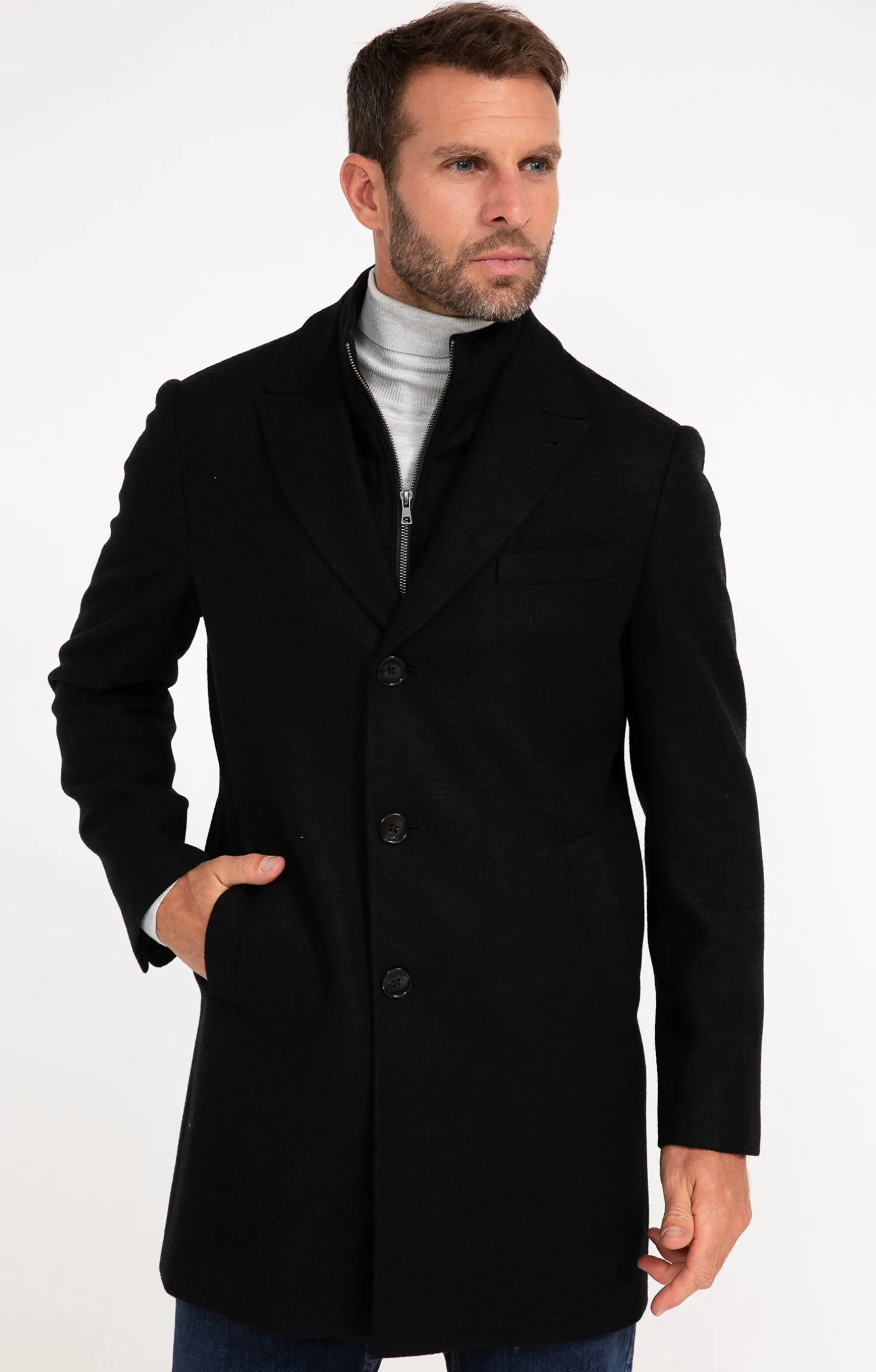 Manteau mi-long BLUGAUFRE -