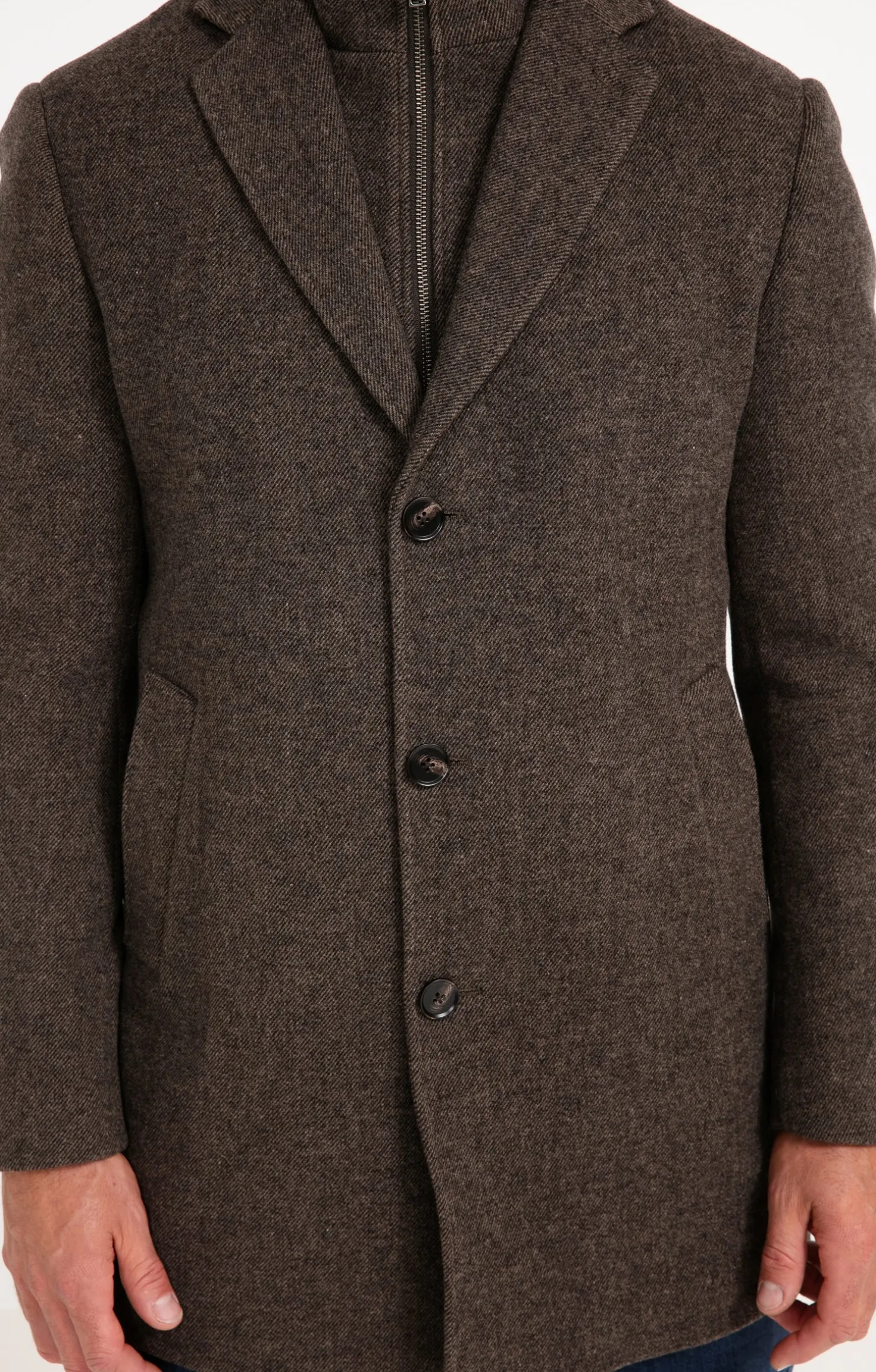 Manteau mi-long BROWNIE -