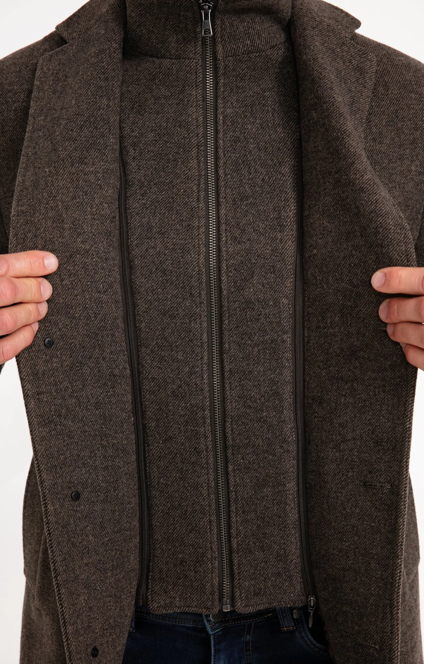 Manteau mi-long BROWNIE -