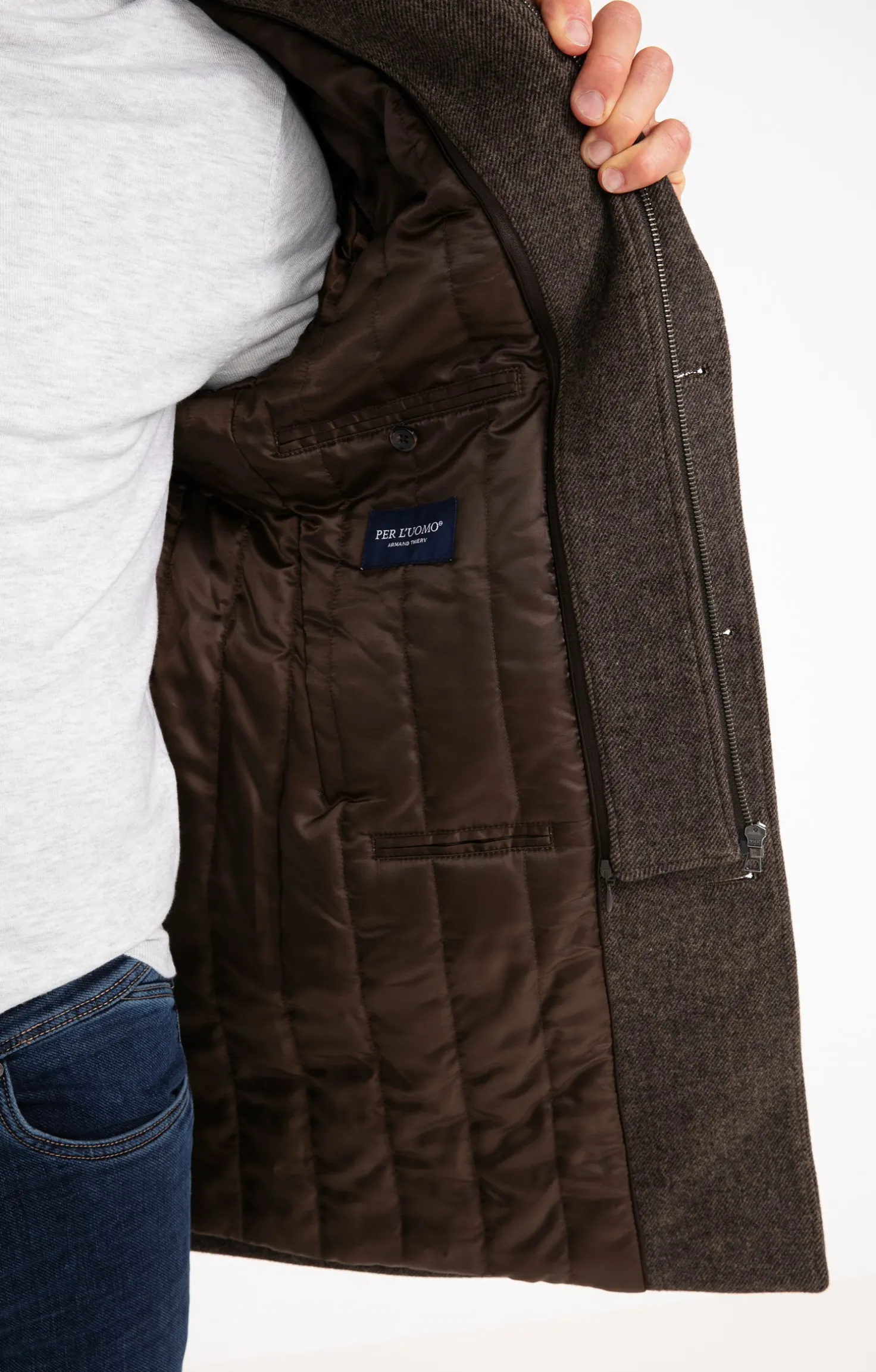 Manteau mi-long BROWNIE -