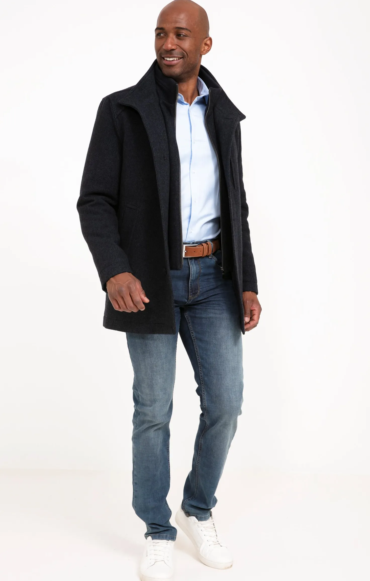 Manteau mi-long GATIBLU -