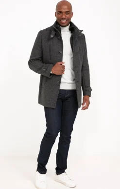 Manteau mi-long SAELO -