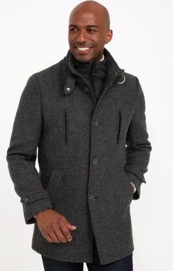Manteau mi-long SAELO -