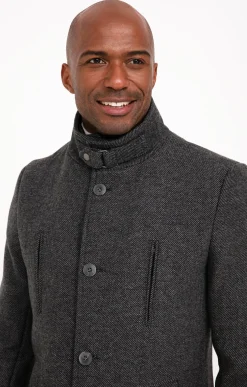 Manteau mi-long SAELO -