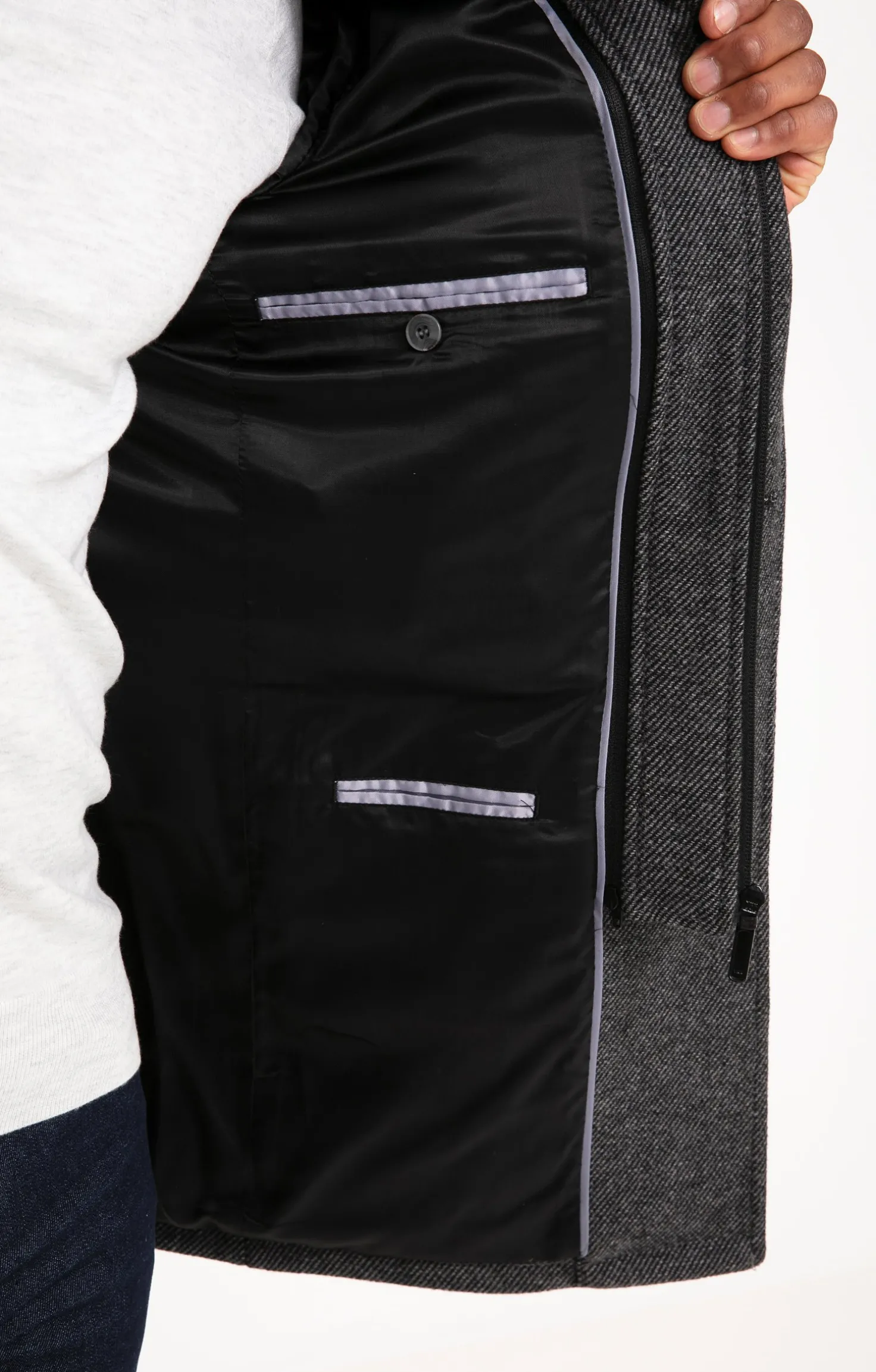 Manteau mi-long SAELO -