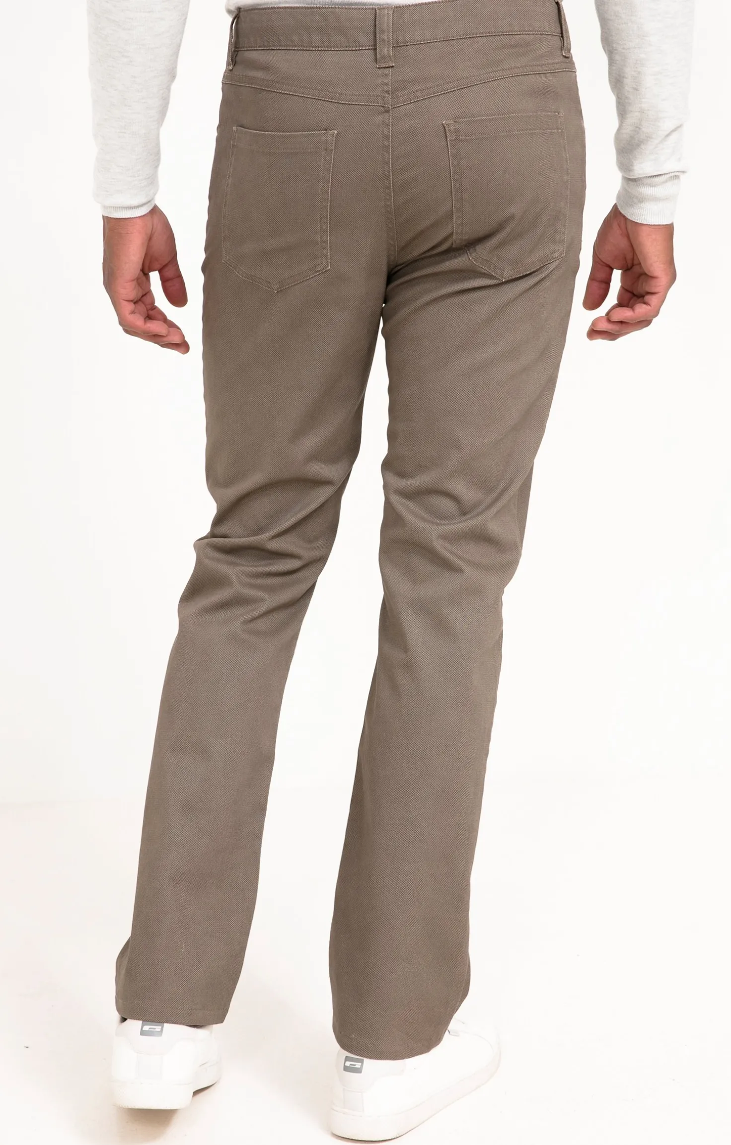 Pantalon 5 poches imprimé Gary -
