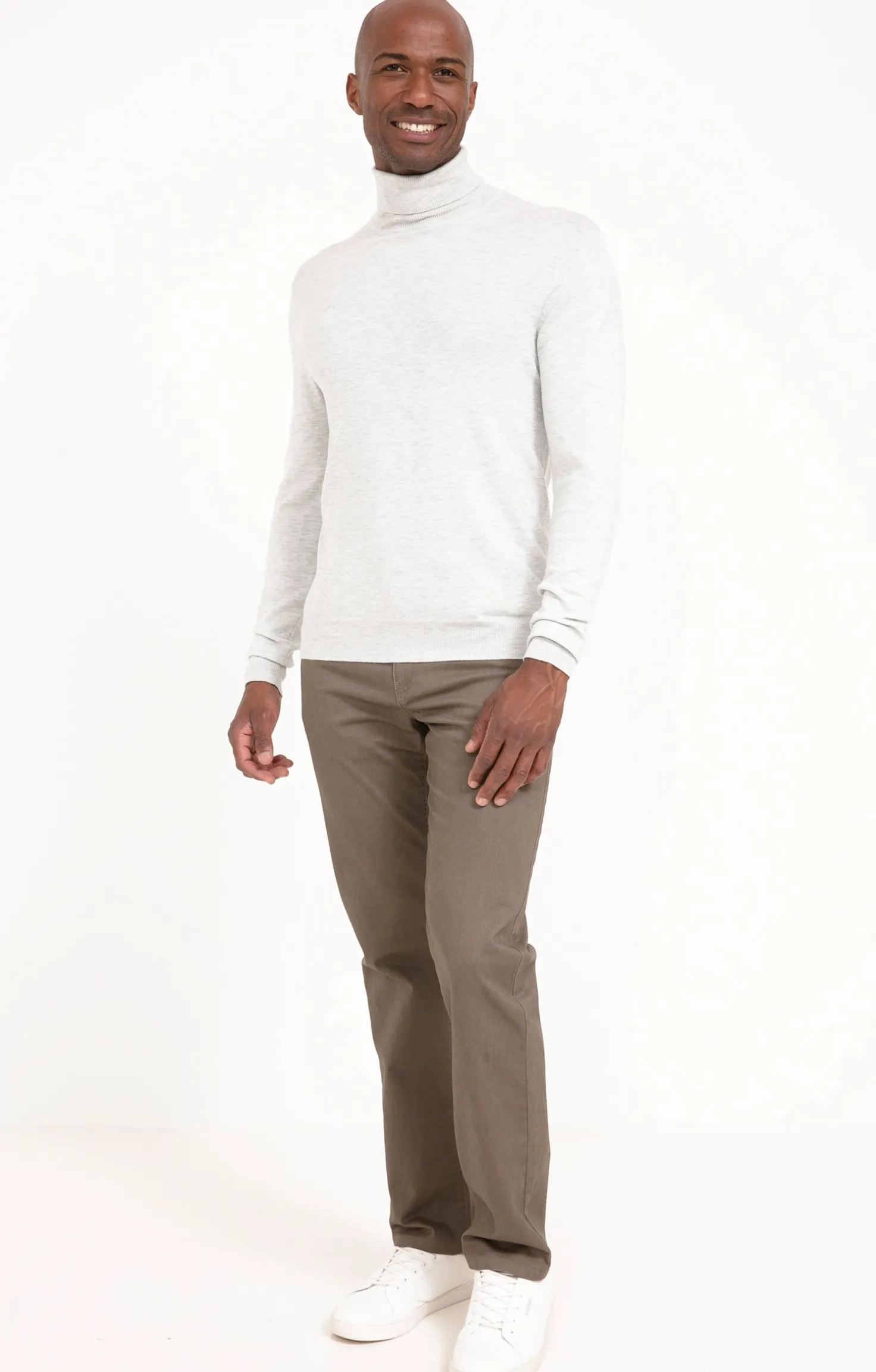 Pantalon 5 poches imprimé Gary -