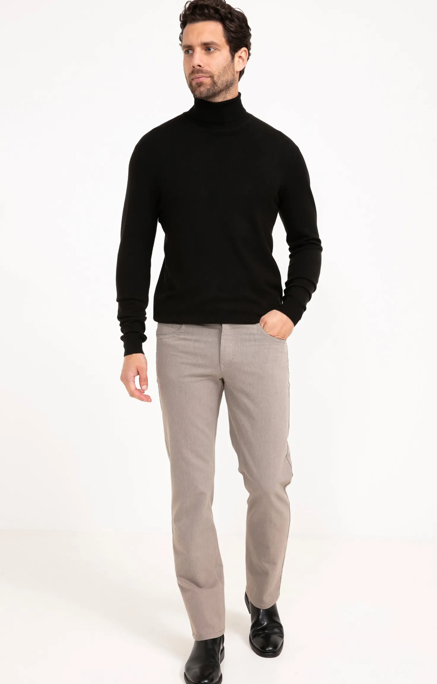 Pantalon 5 poches Micro -