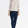 Pantalon denim brut bi-stretch -