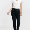 PANTALON EN LORENZO CEINTURE TREGGING -