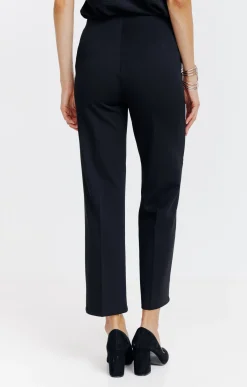 Pantalon large en maille -