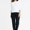 Pantalon montage lorenzo détails strass -