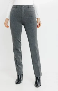 Pantalon montage lorenzo détails strass -