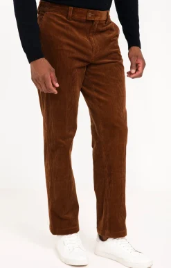 Pantalon velours extensible -