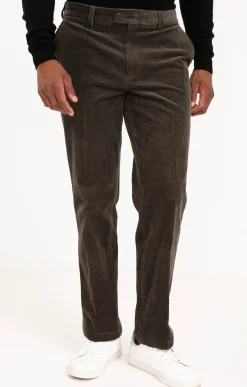 Pantalon velours extensible -
