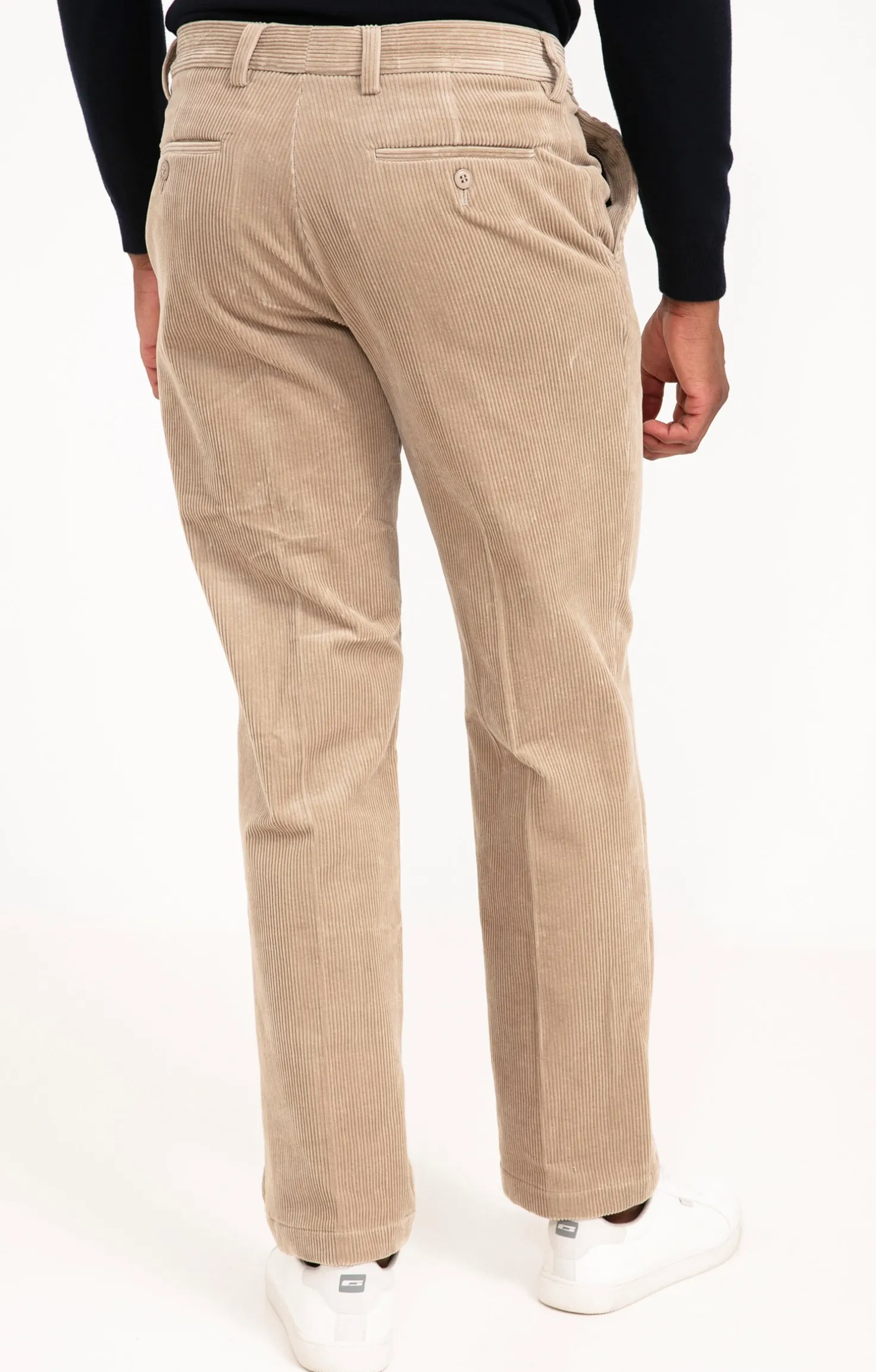 Pantalon velours extensible -