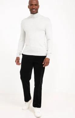 Pantalon velours extensible -