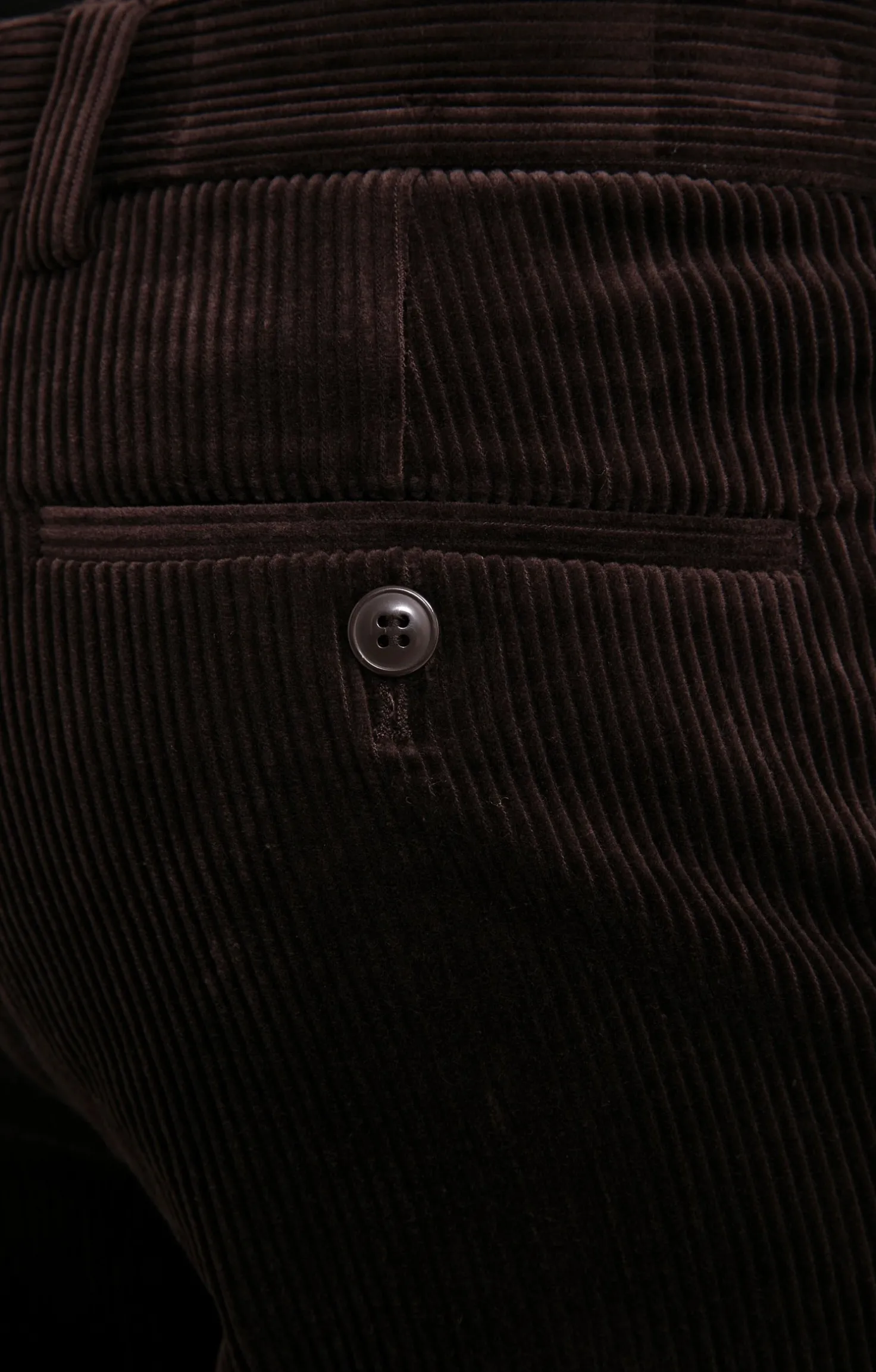 Pantalon velours extensible -