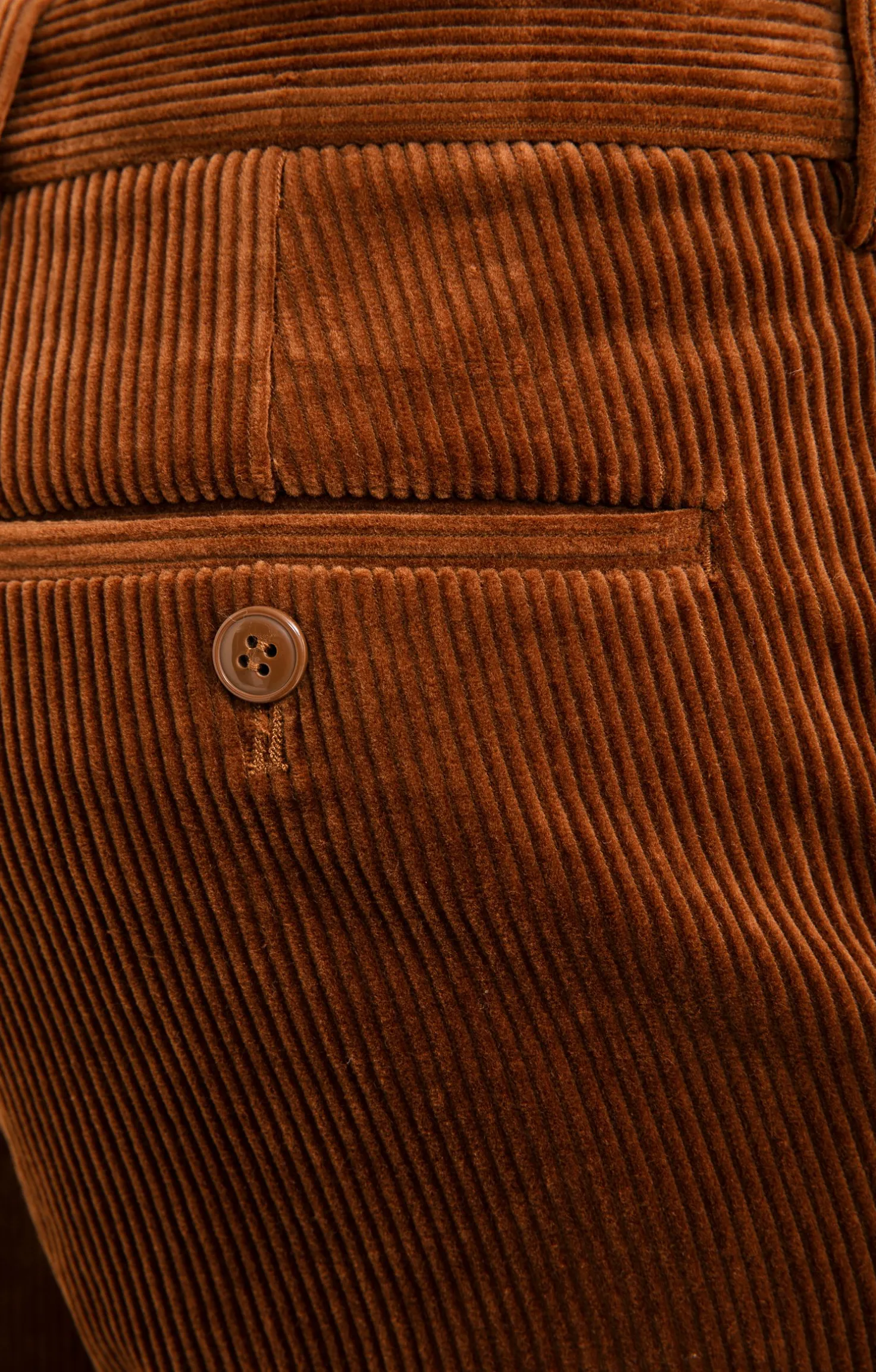 Pantalon velours extensible -