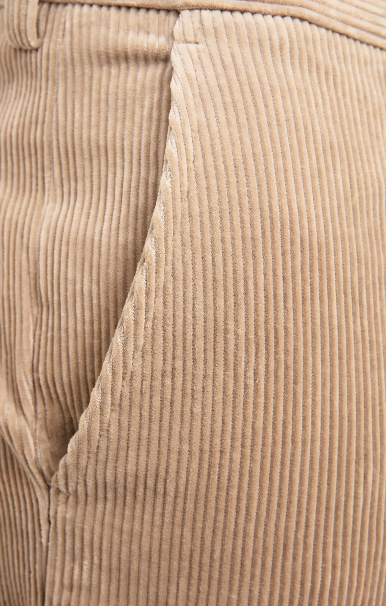 Pantalon velours extensible -