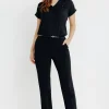 pantalon ville avec ceinture -
