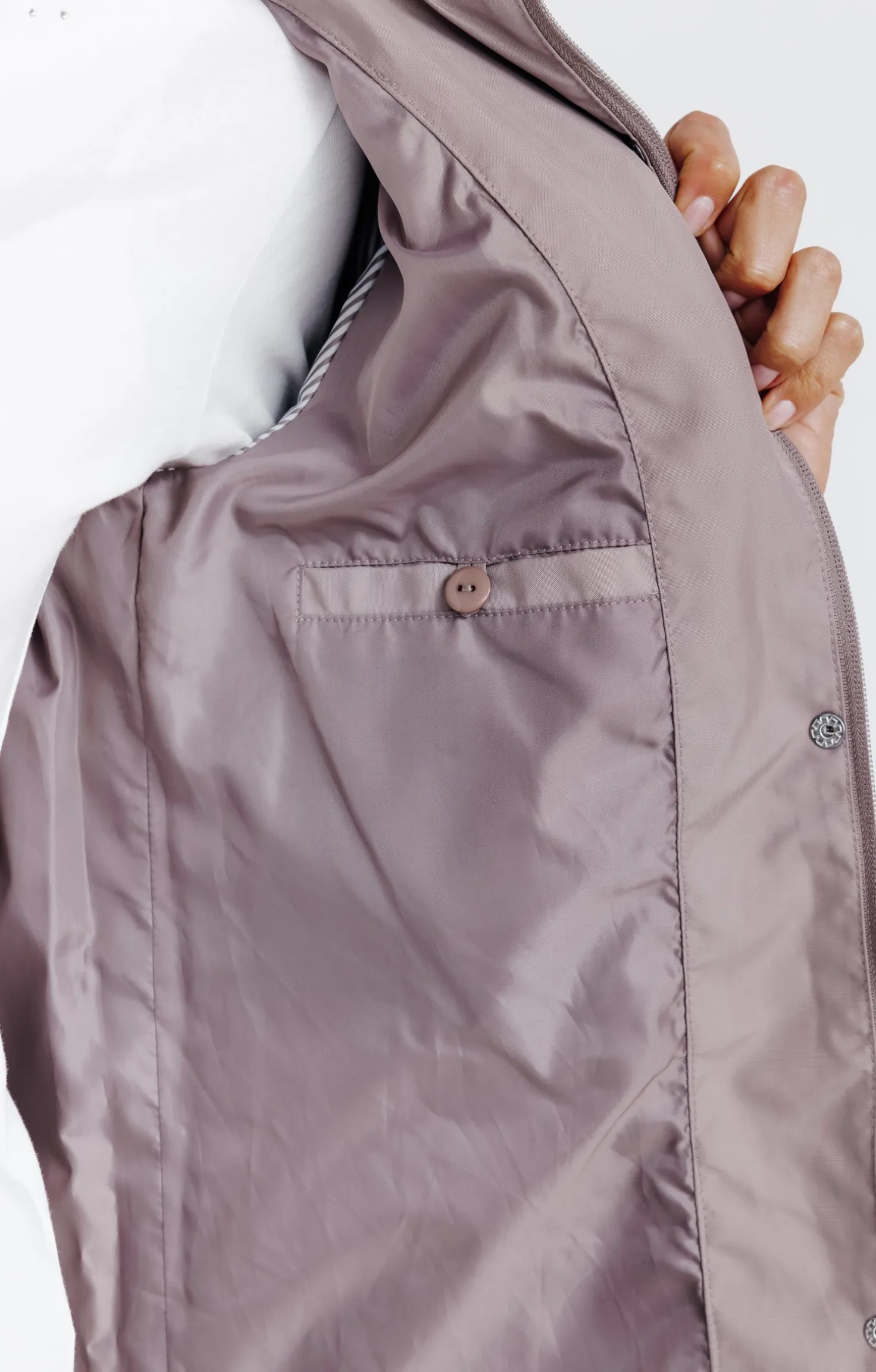 Parka avec capuche amovible -