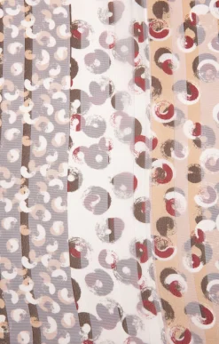 Petit foulard avec bande satin -