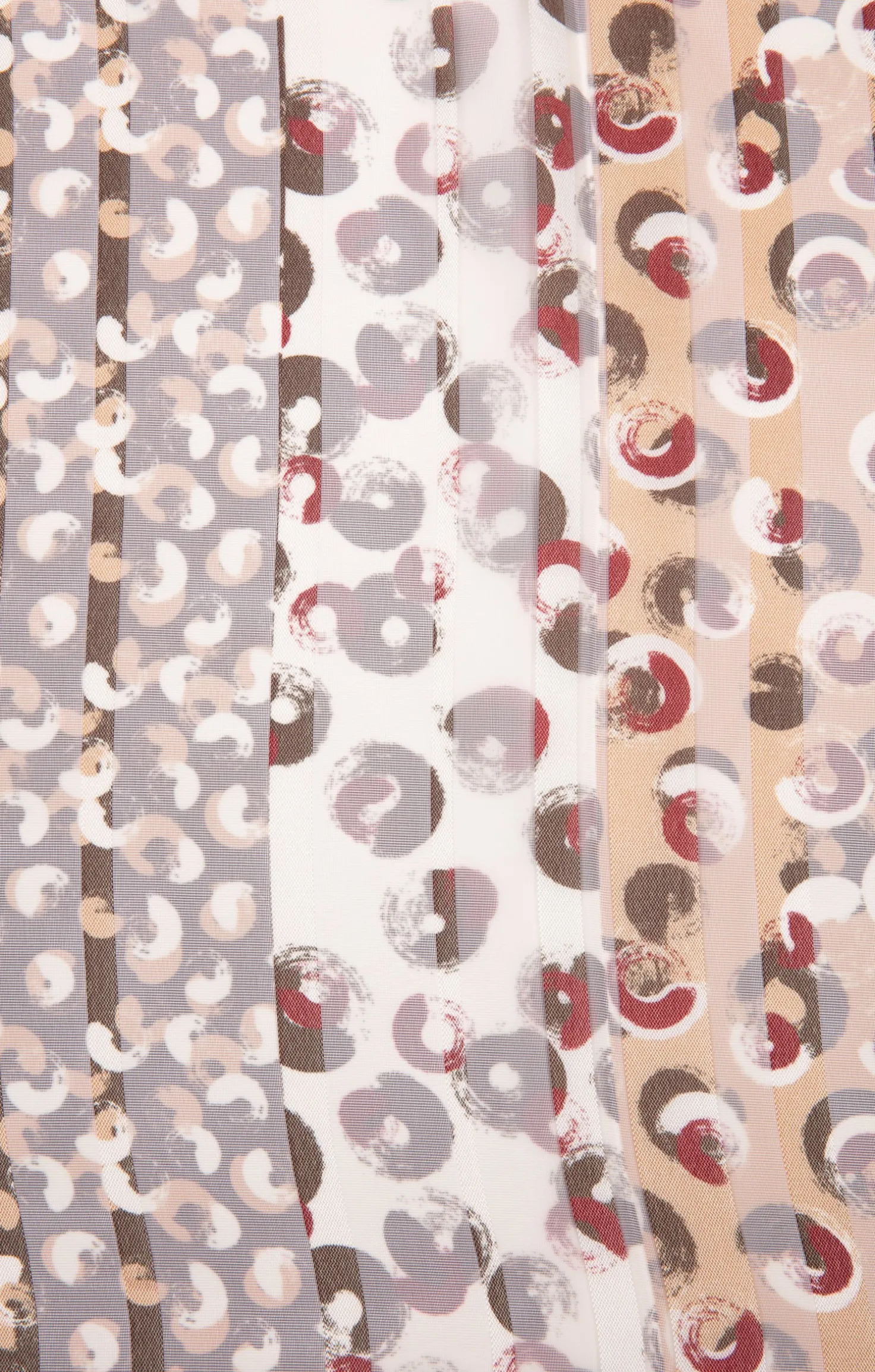 Petit foulard avec bande satin -