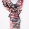 Petit foulard bande satin -