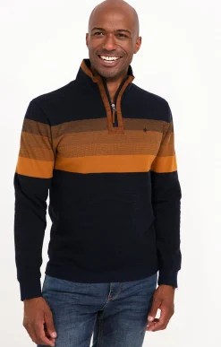 Polo col montant Bluesued -
