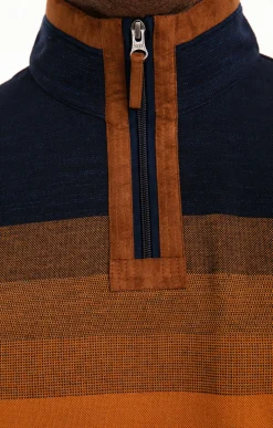 Polo col montant Bluesued -