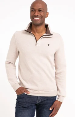 Polo col montant manches longues Chaud -