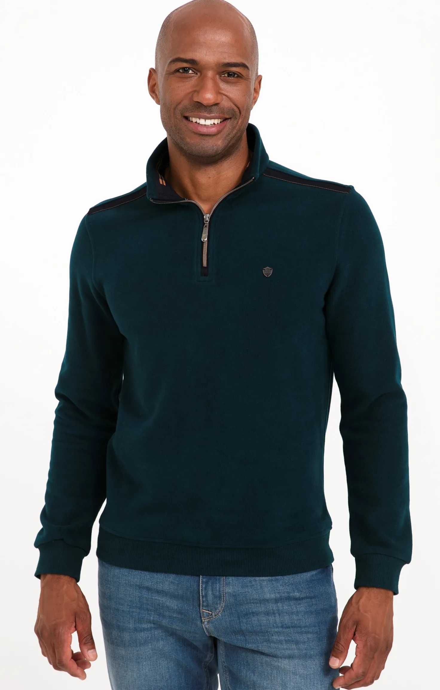 Polo col montant manches longues Dolce -