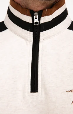 Polo col montant manches longues Molty -