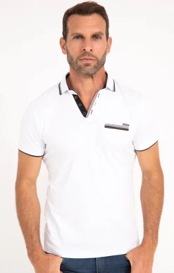 Polo manches courtes Contrast -