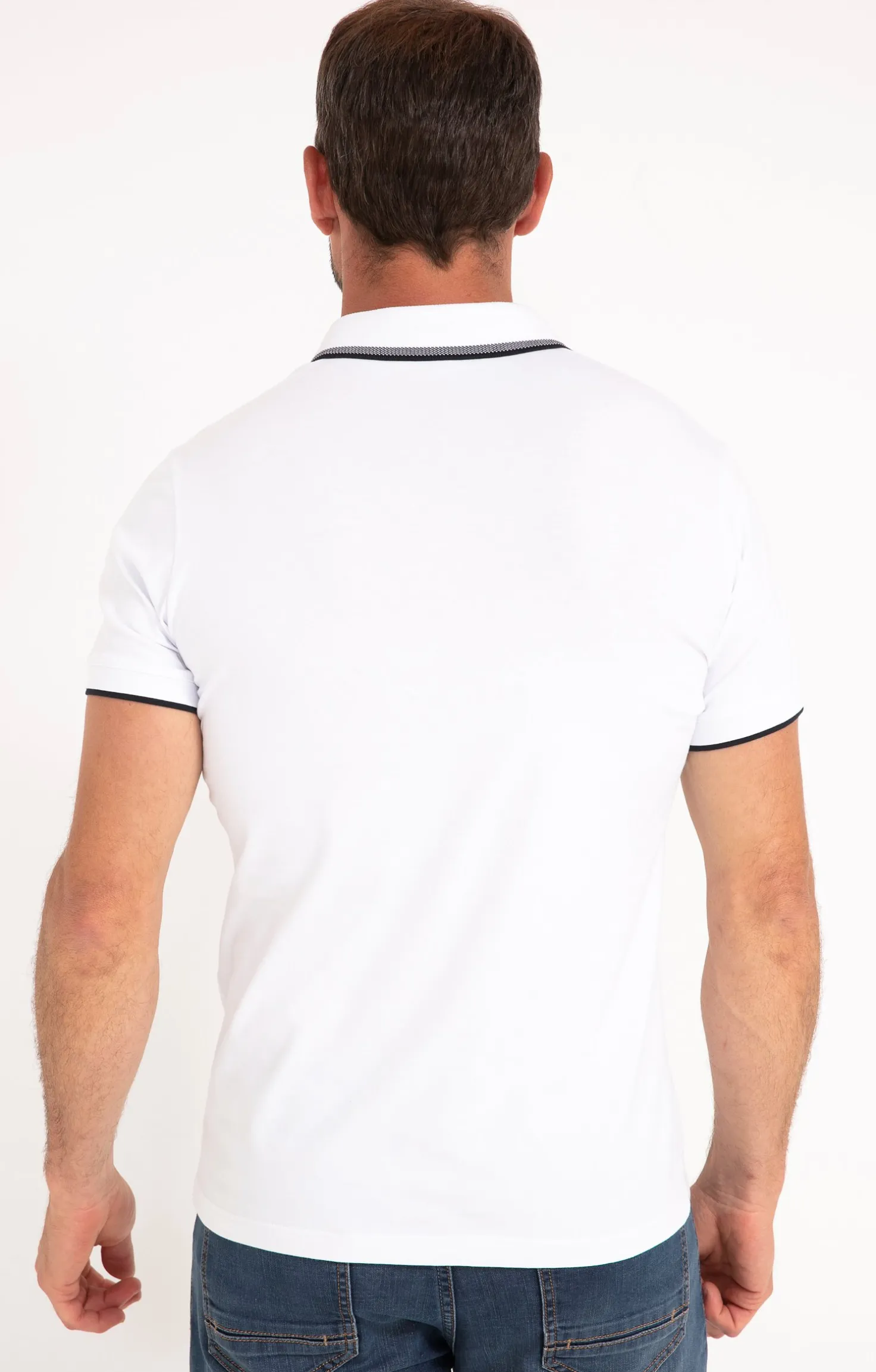 Polo manches courtes Contrast -